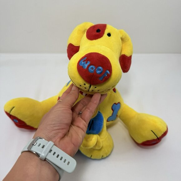 Jelly Kitten Puppy Dog Plush Baby Toy Activity Solomon Spaniel Woof Rattle Sound - Picture 3 of 12